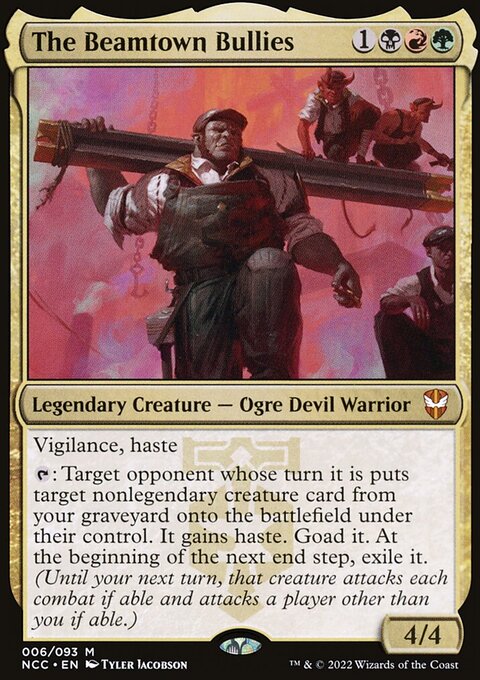 The Beamtown Bullies, New Capenna Commander #6, Magic: The Gathering card