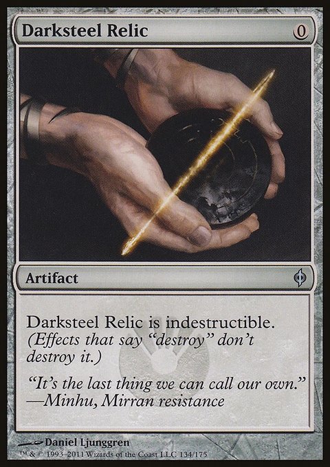 Darksteel Relic, New Phyrexia #134, Magic: The Gathering card