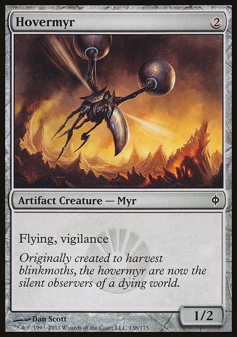 Hovermyr, New Phyrexia #138, Magic: The Gathering card