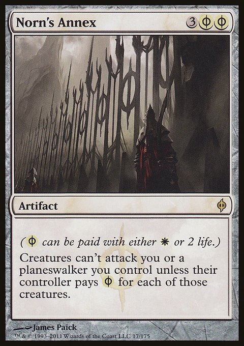 Norn's Annex, New Phyrexia #17, Magic: The Gathering card
