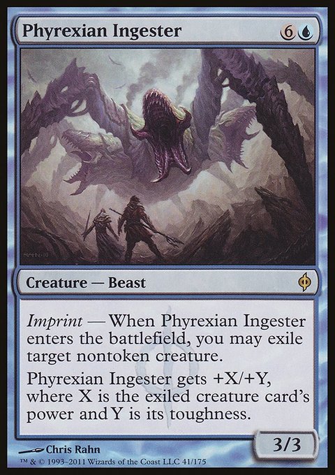 Phyrexian Ingester, New Phyrexia #41, Magic: The Gathering card