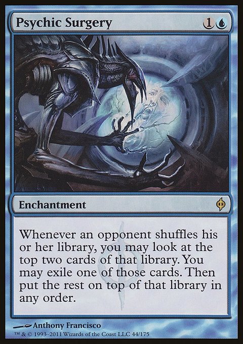 Psychic Surgery, New Phyrexia #44, Magic: The Gathering card