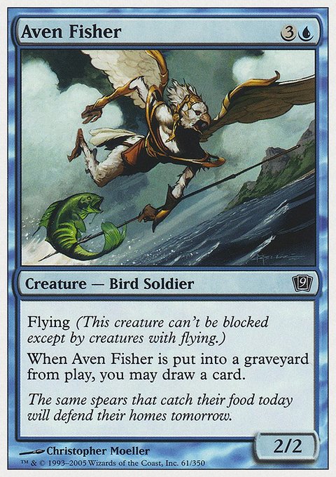 Aven Fisher, Ninth Edition #61, Magic: The Gathering card