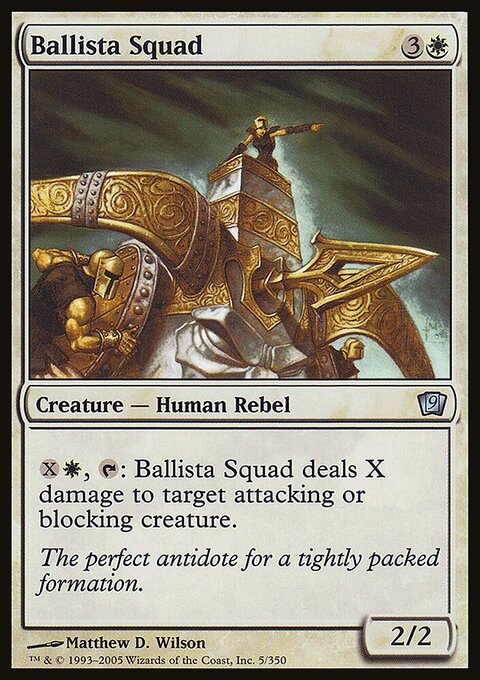 Ballista Squad, Ninth Edition #5★, Magic: The Gathering card