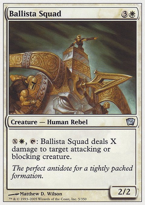 Ballista Squad, Ninth Edition #5, Magic: The Gathering card