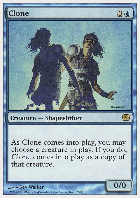 Clone, Ninth Edition #67, Magic: The Gathering card