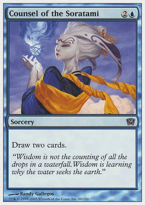 Counsel of the Soratami, Ninth Edition #69, Magic: The Gathering card
