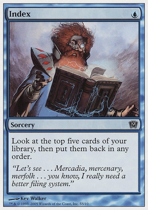 Index, Ninth Edition #S5, Magic: The Gathering card