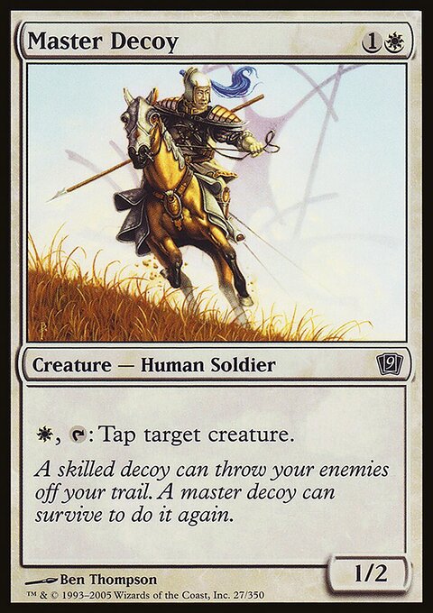 Master Decoy, Ninth Edition #27★, Magic: The Gathering card