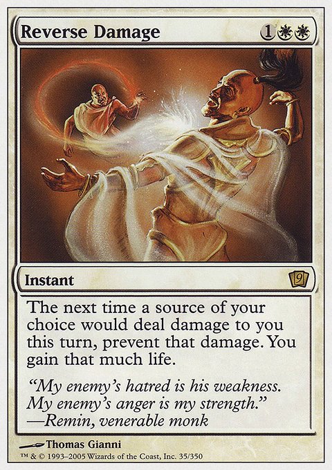 Reverse Damage, Ninth Edition #35, Magic: The Gathering card