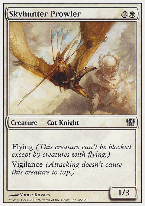 Skyhunter Prowler, Ninth Edition #45, Magic: The Gathering card