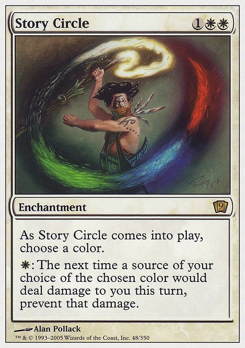 Story Circle, Ninth Edition #48, Magic: The Gathering card