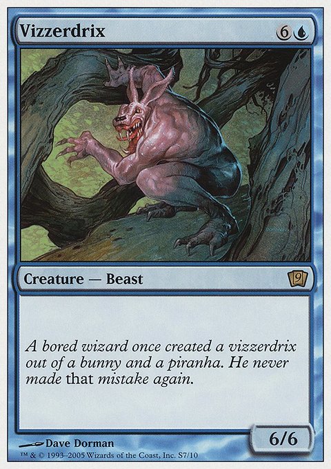 Vizzerdrix, Ninth Edition #S7, Magic: The Gathering card