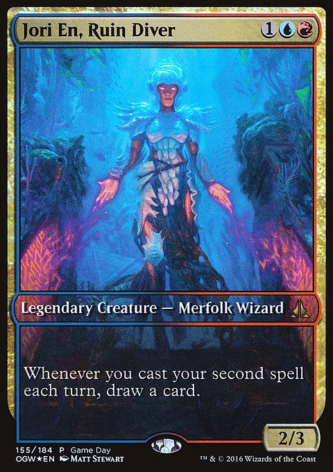 Jori En, Ruin Diver, Oath of the Gatewatch Promos #155, Magic: The Gathering card