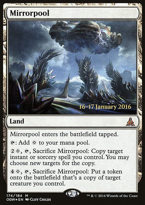 Mirrorpool, Oath of the Gatewatch Promos #174s, Magic: The Gathering card