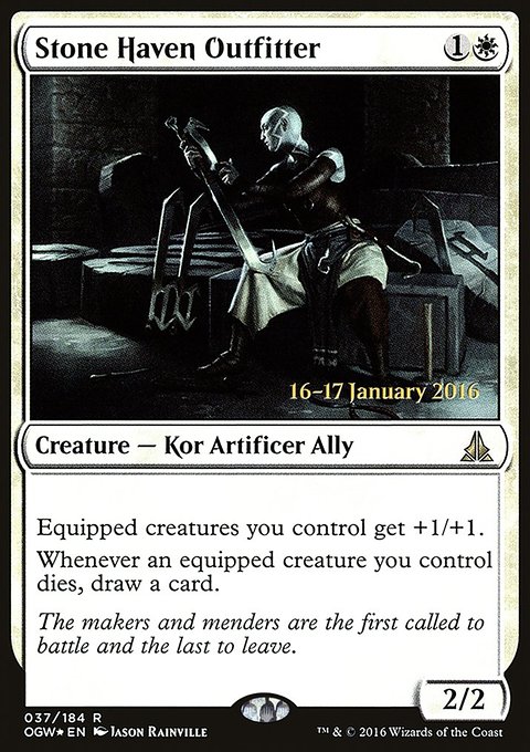 Stone Haven Outfitter, Oath of the Gatewatch Promos #37s, Magic: The Gathering card