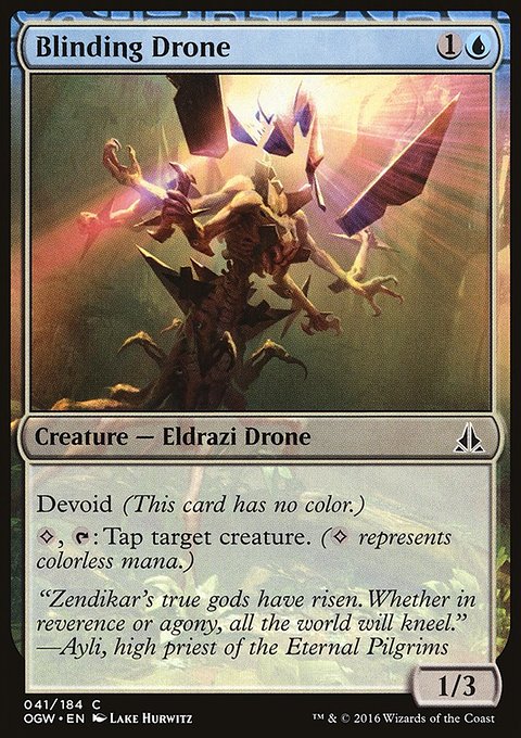 Blinding Drone, Oath of the Gatewatch #41, Magic: The Gathering card