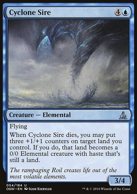 Cyclone Sire, Oath of the Gatewatch #54, Magic: The Gathering card