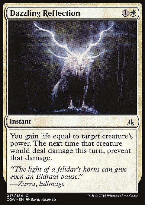 Dazzling Reflection, Oath of the Gatewatch #17, Magic: The Gathering card