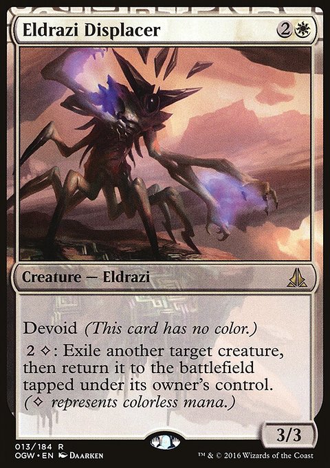 Eldrazi Displacer, Oath of the Gatewatch #13, Magic: The Gathering card