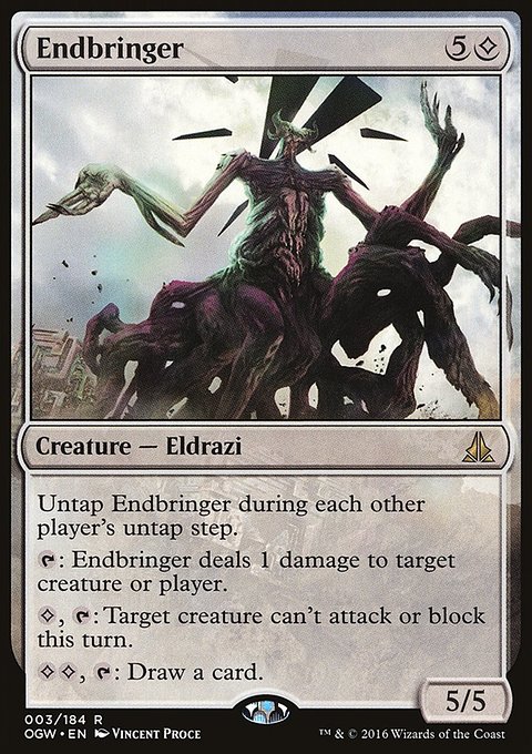 Endbringer, Oath of the Gatewatch #3, Magic: The Gathering card