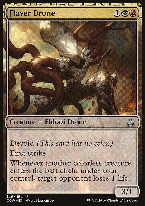 Flayer Drone, Oath of the Gatewatch #148, Magic: The Gathering card