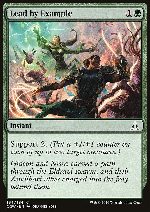Lead by Example, Oath of the Gatewatch #134, Magic: The Gathering card
