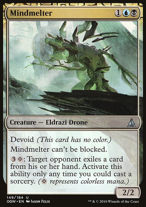 Mindmelter, Oath of the Gatewatch #149, Magic: The Gathering card
