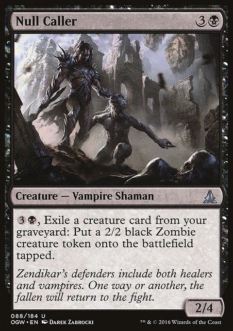Null Caller, Oath of the Gatewatch #88, Magic: The Gathering card