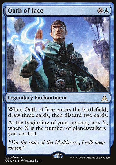 Oath of Jace, Oath of the Gatewatch #60, Magic: The Gathering card