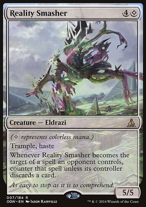 Reality Smasher, Oath of the Gatewatch #7, Magic: The Gathering card