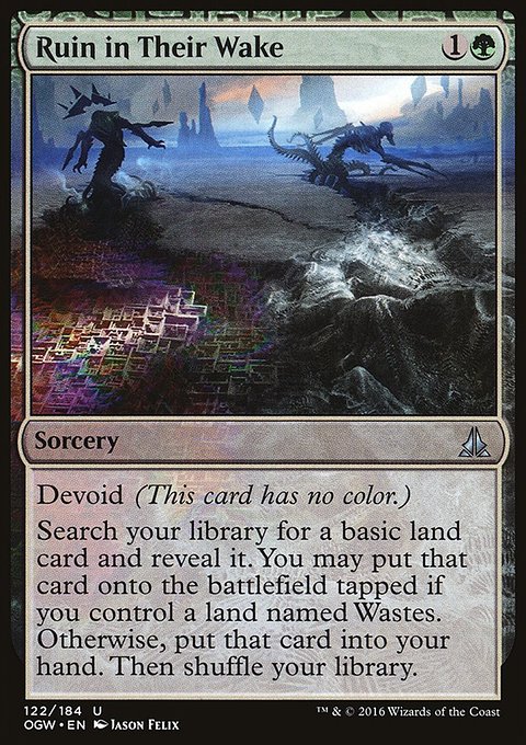 Ruin in Their Wake, Oath of the Gatewatch #122, Magic: The Gathering card