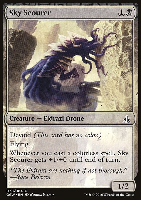 Sky Scourer, Oath of the Gatewatch #78, Magic: The Gathering card