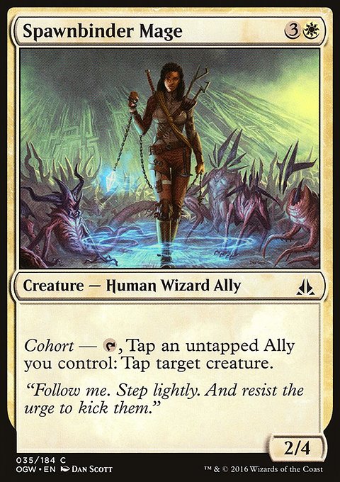 Spawnbinder Mage, Oath of the Gatewatch #35, Magic: The Gathering card