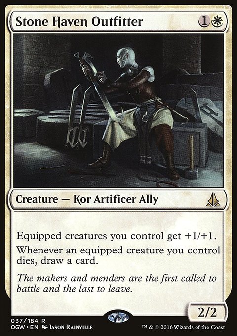 Stone Haven Outfitter, Oath of the Gatewatch #37, Magic: The Gathering card