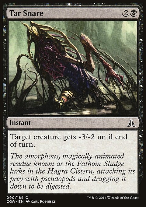 Tar Snare, Oath of the Gatewatch #90, Magic: The Gathering card