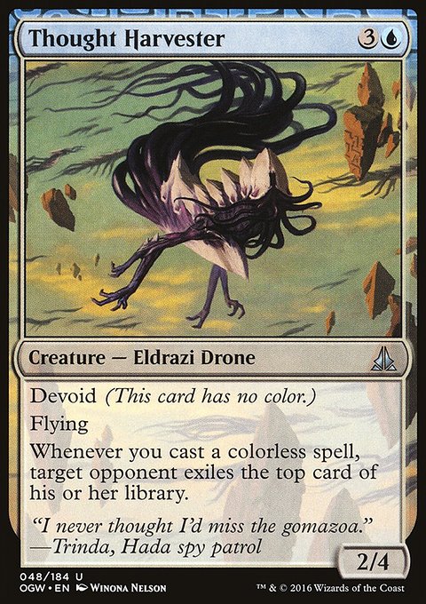 Thought Harvester, Oath of the Gatewatch #48, Magic: The Gathering card