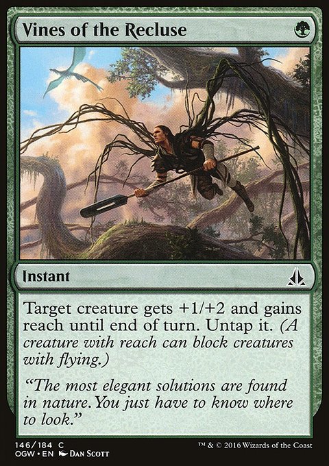 Vines of the Recluse, Oath of the Gatewatch #146, Magic: The Gathering card