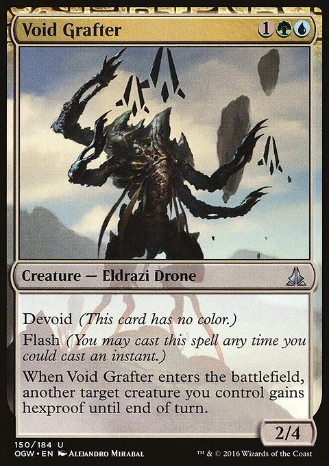 Void Grafter, Oath of the Gatewatch #150, Magic: The Gathering card