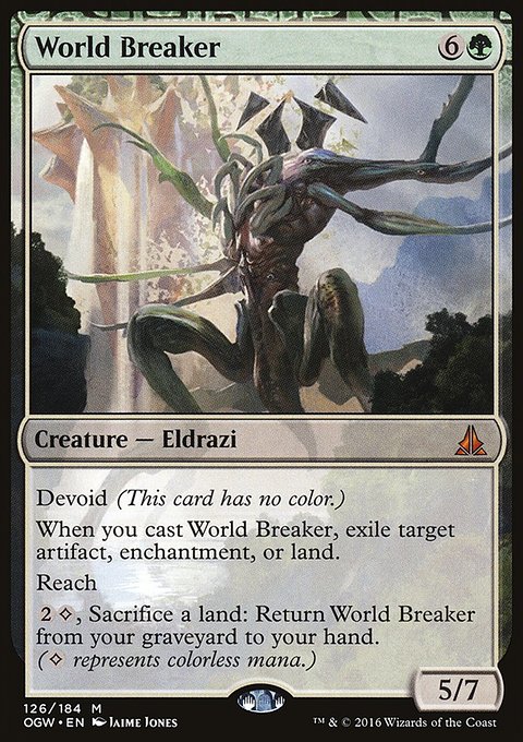 World Breaker, Oath of the Gatewatch #126, Magic: The Gathering card