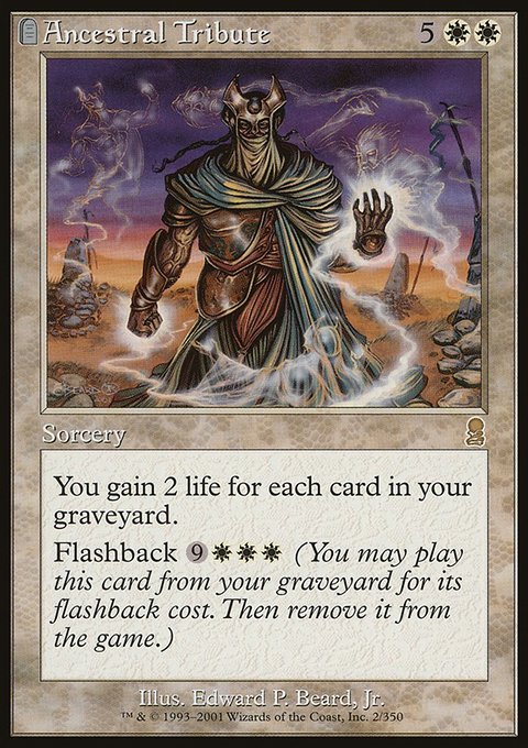 Ancestral Tribute, Odyssey #2, Magic: The Gathering card