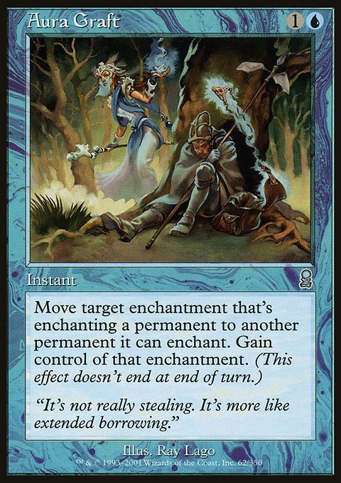 Aura Graft, Odyssey #62, Magic: The Gathering card