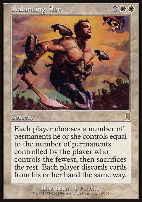 Balancing Act, Odyssey #10, Magic: The Gathering card