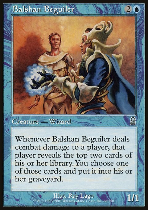 Balshan Beguiler, Odyssey #66, Magic: The Gathering card
