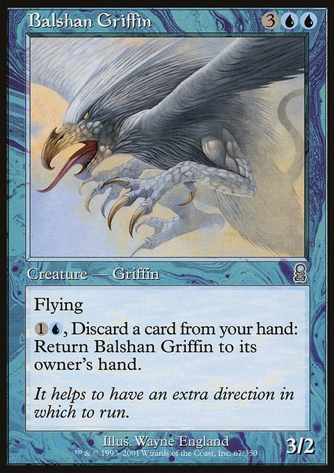 Balshan Griffin, Odyssey #67, Magic: The Gathering card