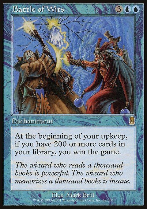 Battle of Wits, Odyssey #69, Magic: The Gathering card