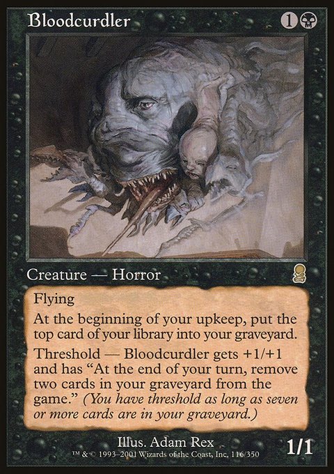 Bloodcurdler, Odyssey #116, Magic: The Gathering card