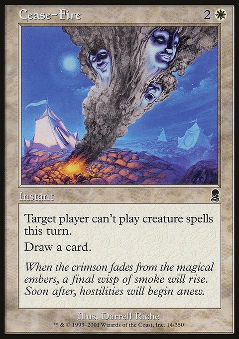 Cease-Fire, Odyssey #14, Magic: The Gathering card