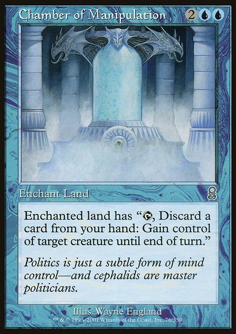 Chamber of Manipulation, Odyssey #76, Magic: The Gathering card