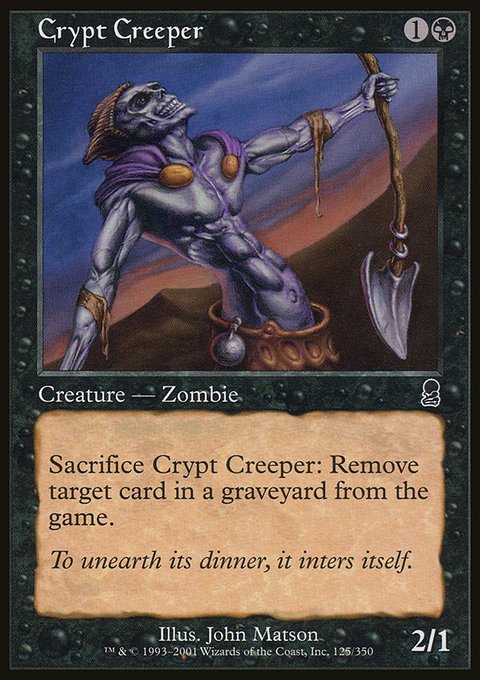 Crypt Creeper, Odyssey #125, Magic: The Gathering card